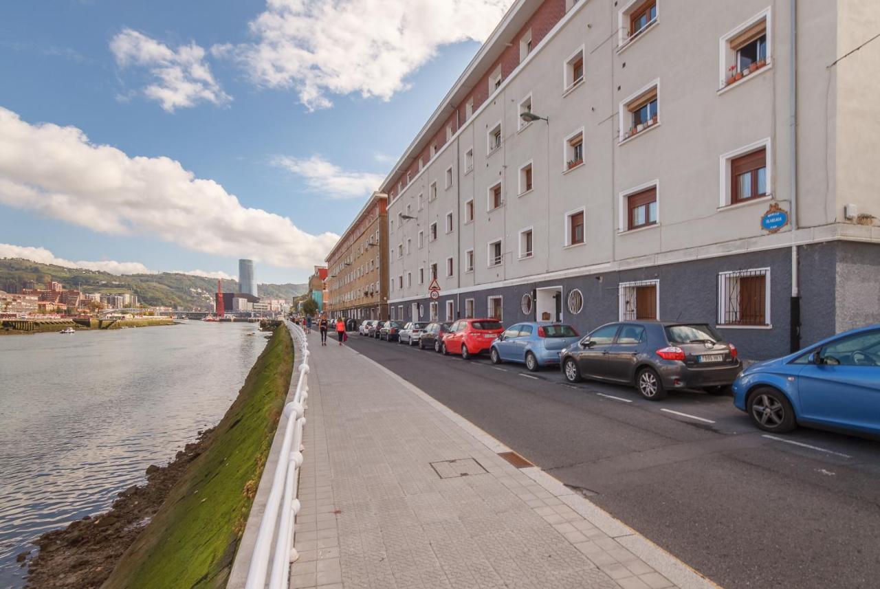 Luminoso Con Vistas A La Ria De Bilbao Apartment Exterior photo