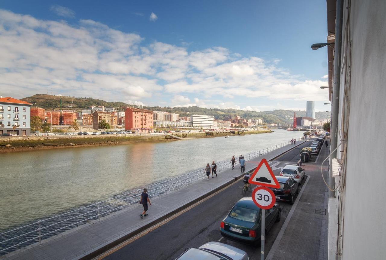 Luminoso Con Vistas A La Ria De Bilbao Apartment Exterior photo